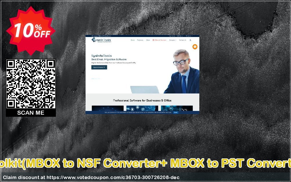 Email Management Toolkit, MBOX to NSF Converter+ MBOX to PST Converter Technician Plan Coupon Code Apr 2024, 10% OFF - VotedCoupon