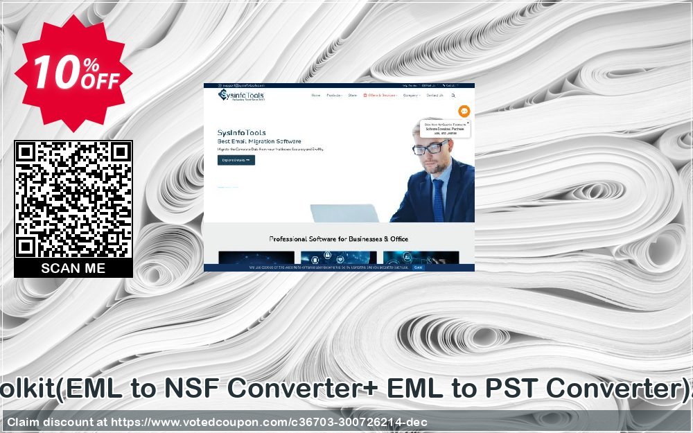 Email Management Toolkit, EML to NSF Converter+ EML to PST Converter Administrator Plan Coupon Code Apr 2024, 10% OFF - VotedCoupon