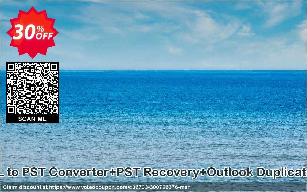 Email Management Toolkit, EML to PST Converter+PST Recovery+Outlook Duplicate Remover Technician Plan Coupon, discount Promotion code Email Management Toolkit(EML to PST Converter+PST Recovery+Outlook Duplicate Remover)Technician License. Promotion: Offer Email Management Toolkit(EML to PST Converter+PST Recovery+Outlook Duplicate Remover)Technician License special discount 