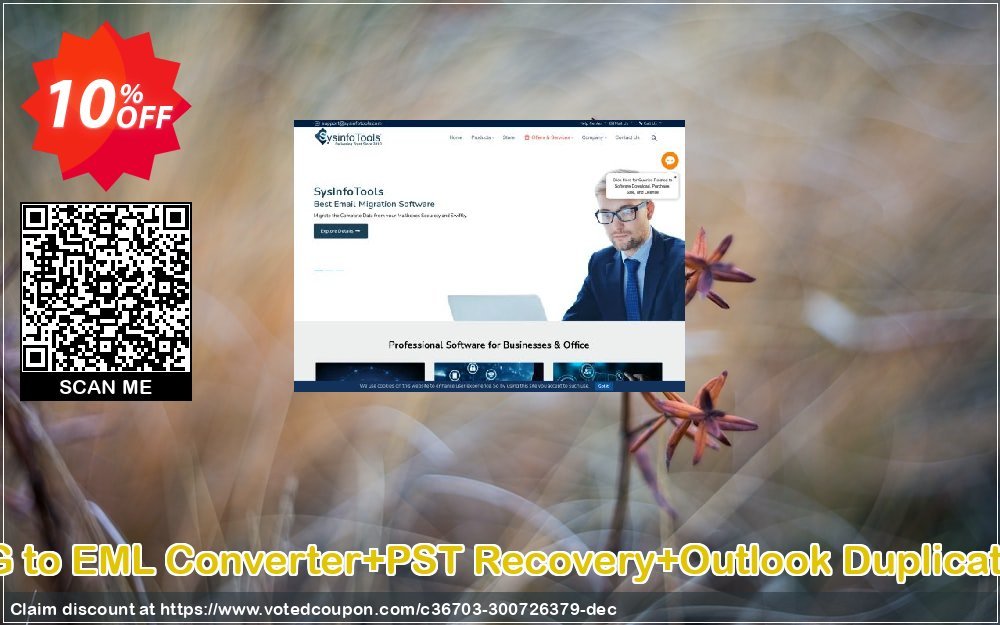 Email Management Toolkit, MSG to EML Converter+PST Recovery+Outlook Duplicate Remover Technician Plan Coupon Code Apr 2024, 10% OFF - VotedCoupon