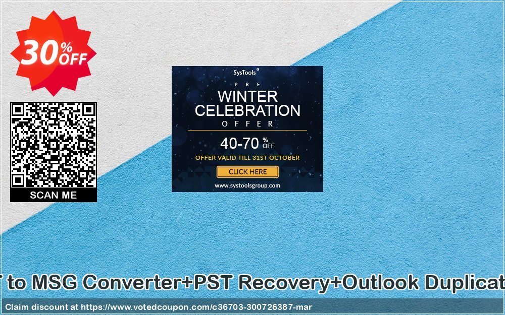 Email Management Toolkit, PST to MSG Converter+PST Recovery+Outlook Duplicate Remover Technician Plan Coupon Code Apr 2024, 10% OFF - VotedCoupon