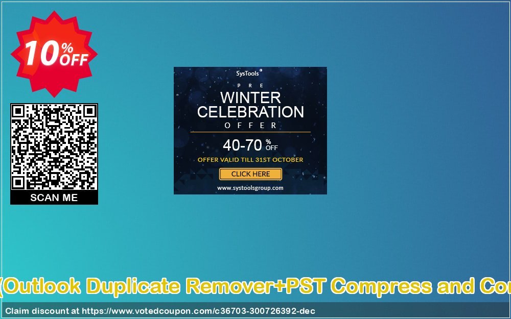 Email Management Toolkit, Outlook Duplicate Remover+PST Compress and Compact Single User Plan Coupon Code Apr 2024, 10% OFF - VotedCoupon