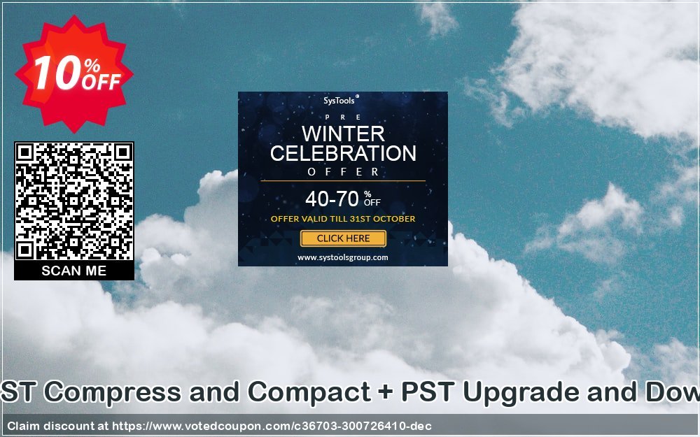 Email Management Toolkit, PST Compress and Compact + PST Upgrade and Downgrade Single User Plan Coupon Code Apr 2024, 10% OFF - VotedCoupon