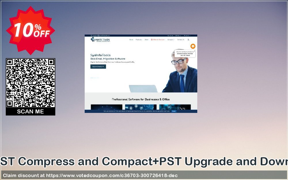 Email Management Toolkit, Email Converter+PST Split+PST Merge+PST Compress and Compact+PST Upgrade and Downgrade+PST Password Recovery+PST Recovery Single User Plan Coupon Code Apr 2024, 10% OFF - VotedCoupon