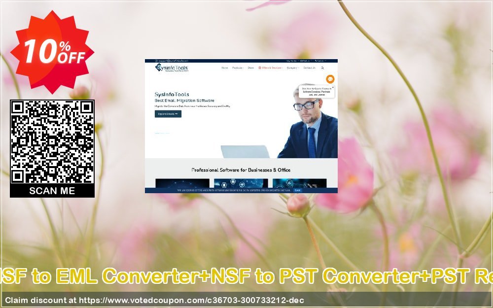 Email Management Toolkit, NSF to EML Converter+NSF to PST Converter+PST Recovery Single User Plan Coupon Code May 2024, 10% OFF - VotedCoupon