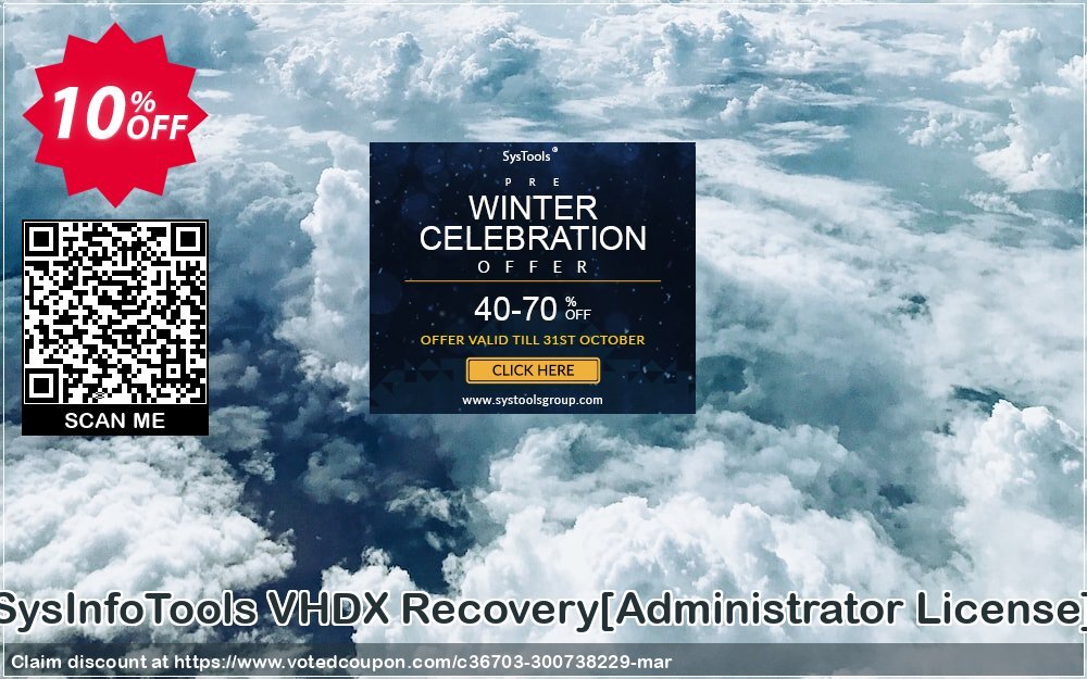 SysInfoTools VHDX Recovery/Administrator Plan/ Coupon Code May 2024, 10% OFF - VotedCoupon