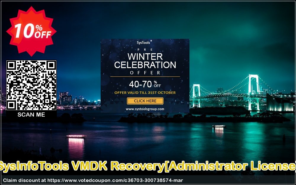 SysInfoTools VMDK Recovery/Administrator Plan/ Coupon Code May 2024, 10% OFF - VotedCoupon