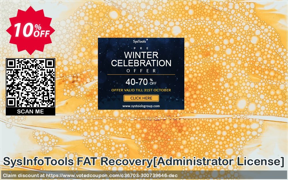 SysInfoTools FAT Recovery/Administrator Plan/ Coupon Code Apr 2024, 10% OFF - VotedCoupon