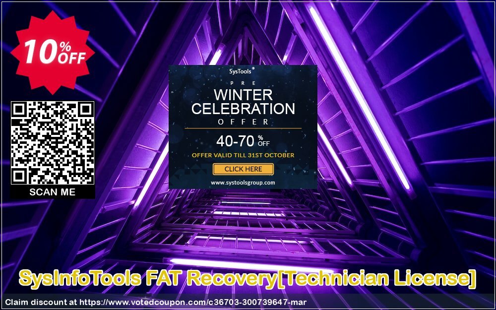 SysInfoTools FAT Recovery/Technician Plan/ Coupon Code Apr 2024, 10% OFF - VotedCoupon