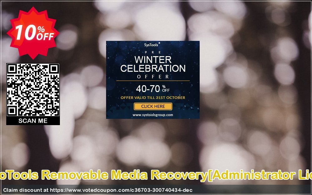 SysInfoTools Removable Media Recovery/Administrator Plan/ Coupon Code May 2024, 10% OFF - VotedCoupon
