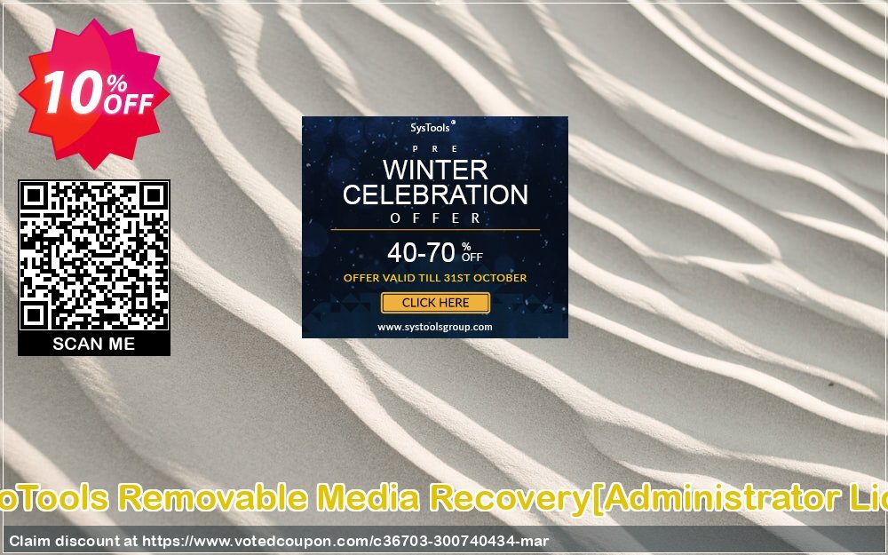 SysInfoTools Removable Media Recovery/Administrator Plan/ Coupon Code May 2024, 10% OFF - VotedCoupon