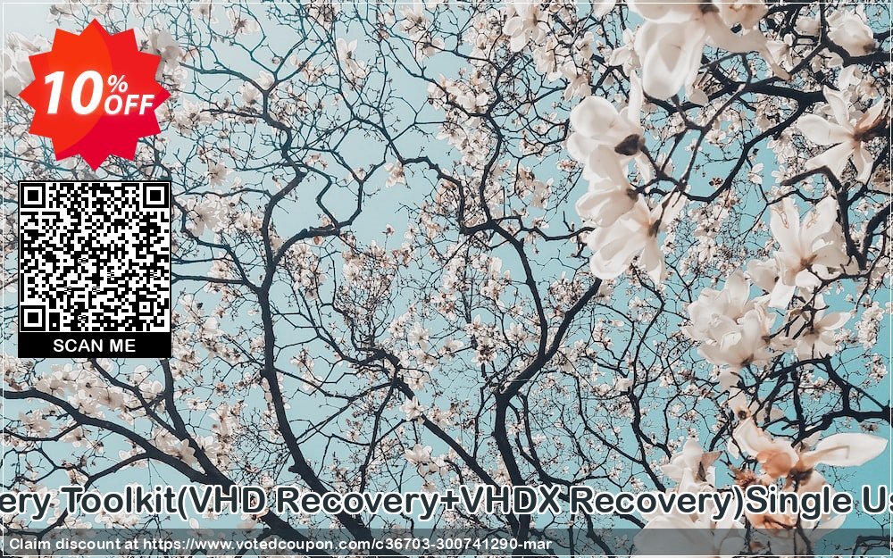 Disk Recovery Toolkit, VHD Recovery+VHDX Recovery Single User Plan Coupon, discount Promotion code Disk Recovery Toolkit(VHD Recovery+VHDX Recovery)Single User License. Promotion: Offer Disk Recovery Toolkit(VHD Recovery+VHDX Recovery)Single User License special discount 