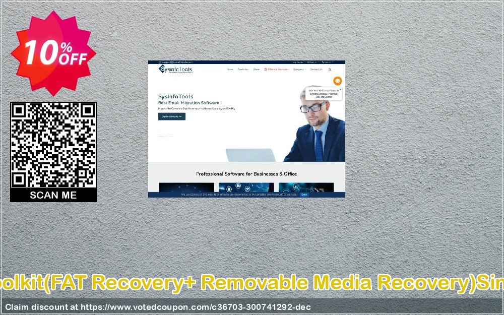 Disk Recovery Toolkit, FAT Recovery+ Removable Media Recovery Single User Plan Coupon Code Apr 2024, 10% OFF - VotedCoupon