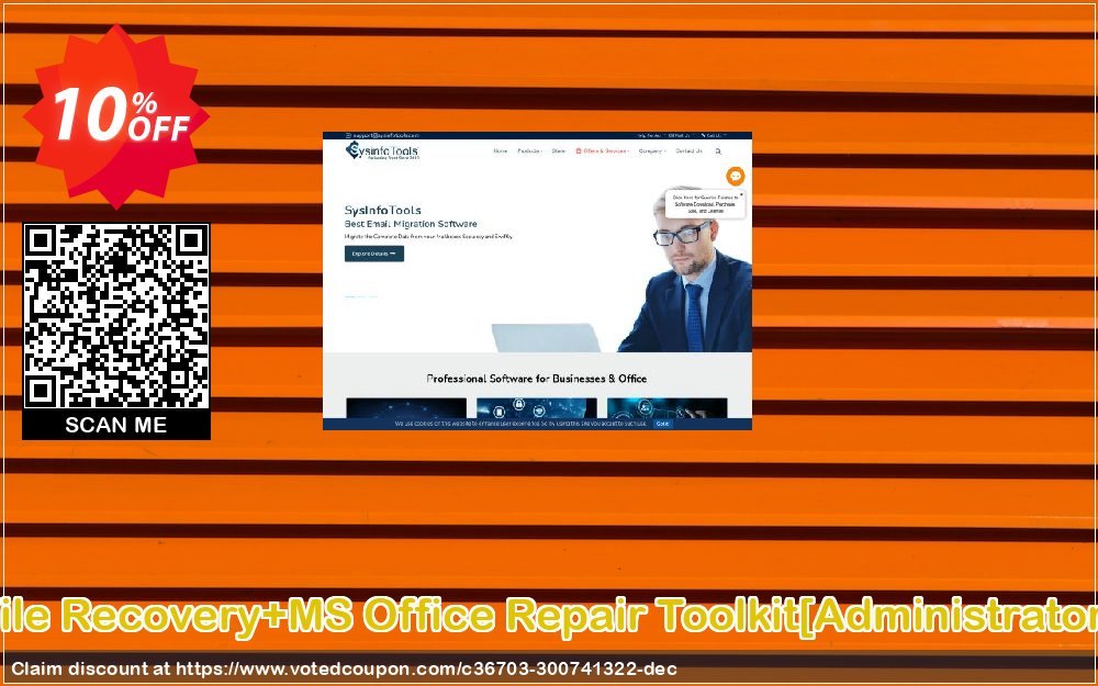 Deleted File Recovery+MS Office Repair Toolkit/Administrator Plan/ Coupon, discount Promotion code Deleted File Recovery+MS Office Repair Toolkit[Administrator License]. Promotion: Offer Deleted File Recovery+MS Office Repair Toolkit[Administrator License] special discount 