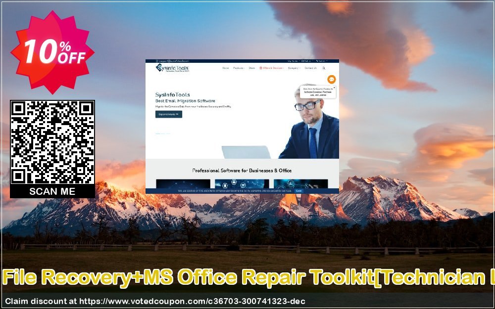 Deleted File Recovery+MS Office Repair Toolkit/Technician Plan/ Coupon Code Apr 2024, 10% OFF - VotedCoupon