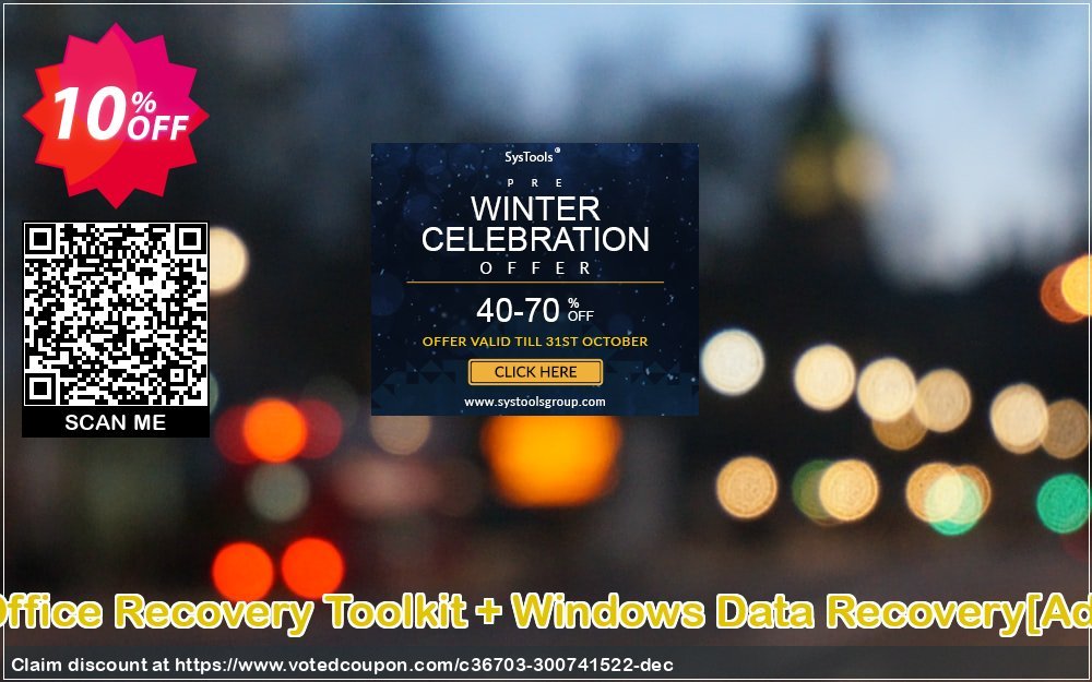 SysInfoTools Open Office Recovery Toolkit + WINDOWS Data Recovery/Administrator Plan/ Coupon Code Apr 2024, 10% OFF - VotedCoupon
