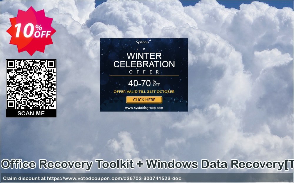 SysInfoTools Open Office Recovery Toolkit + WINDOWS Data Recovery/Technician Plan/ Coupon Code Apr 2024, 10% OFF - VotedCoupon