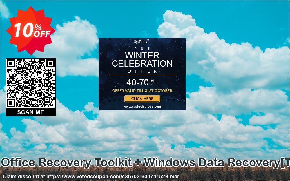 SysInfoTools Open Office Recovery Toolkit + WINDOWS Data Recovery/Technician Plan/ Coupon Code Apr 2024, 10% OFF - VotedCoupon