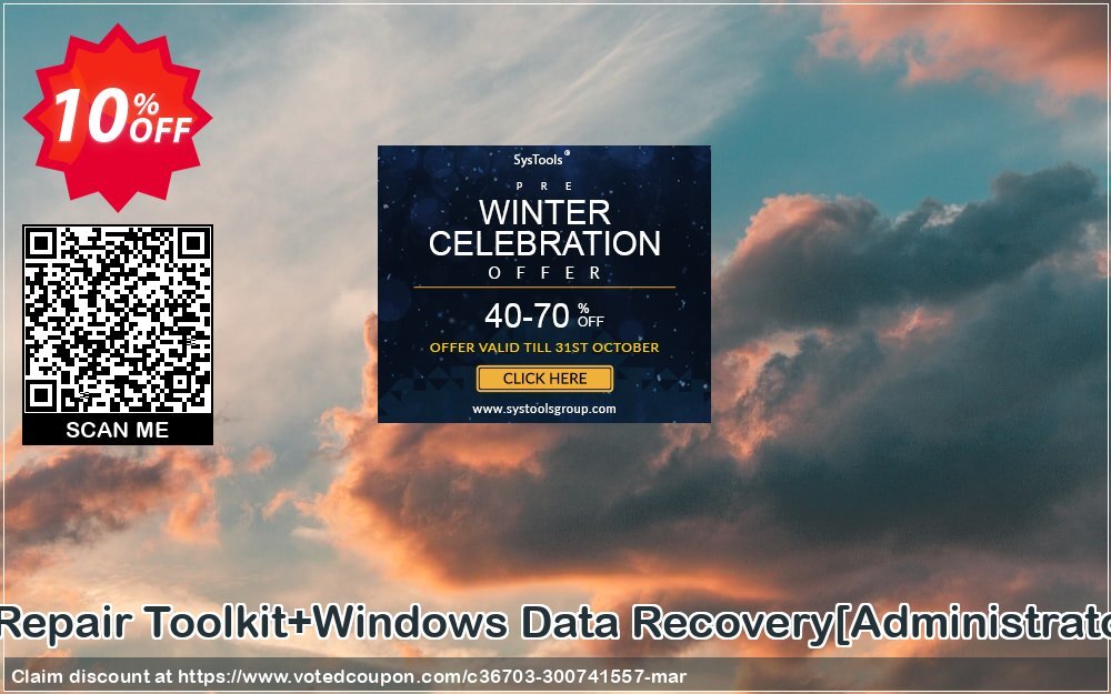 MS Office Repair Toolkit+WINDOWS Data Recovery/Administrator Plan/ Coupon Code Apr 2024, 10% OFF - VotedCoupon