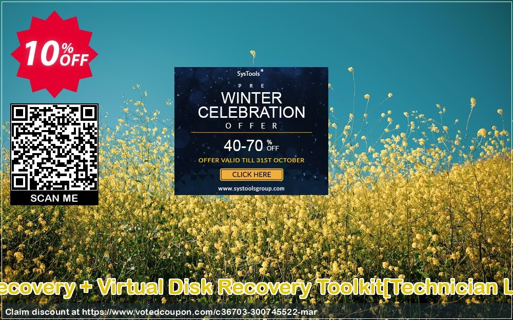 RAID Recovery + Virtual Disk Recovery Toolkit/Technician Plan/ Coupon Code Apr 2024, 10% OFF - VotedCoupon