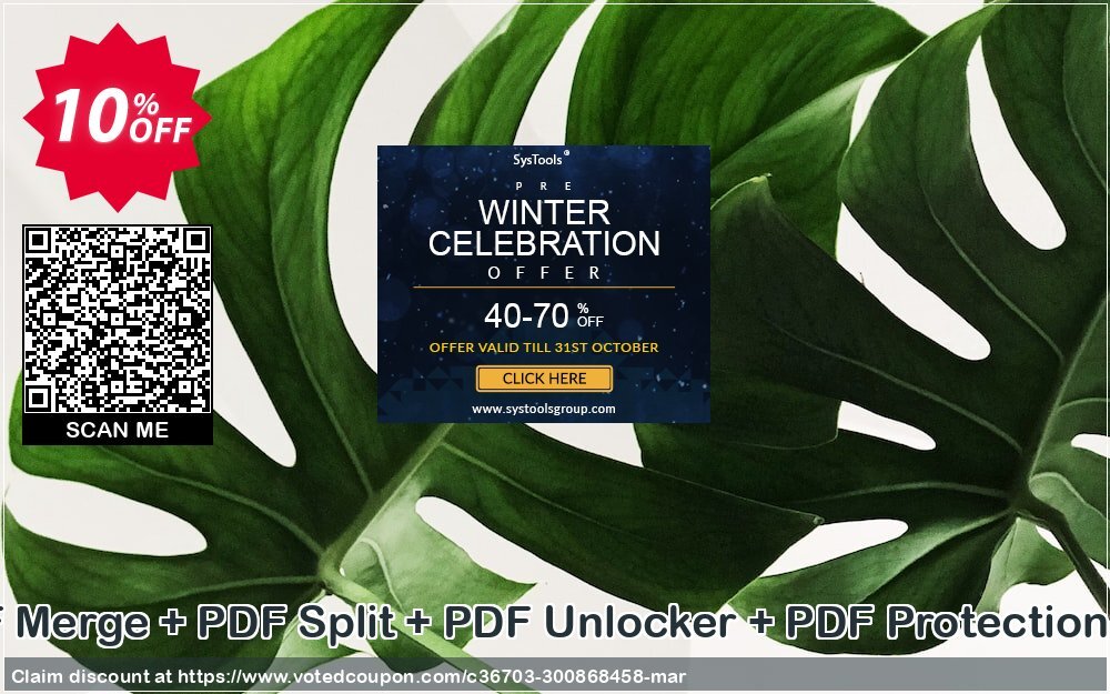 PDF Management Toolkit, PDF Recovery + PDF Merge + PDF Split + PDF Unlocker + PDF Protection + PDF Image Extractor Administrator Plan Coupon Code Apr 2024, 10% OFF - VotedCoupon