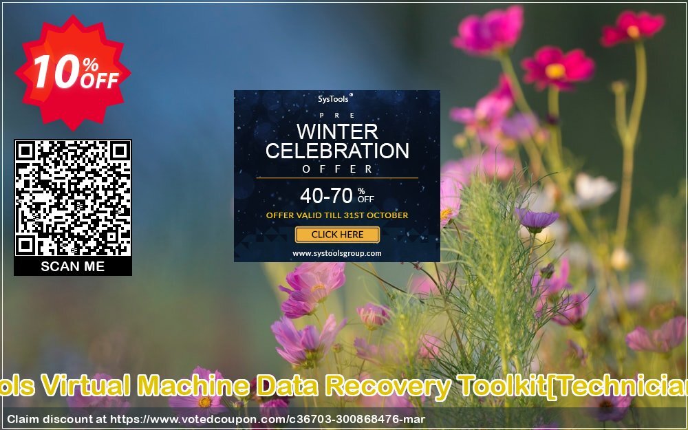 SysInfoTools Virtual MAChine Data Recovery Toolkit/Technician Plan/ Coupon Code May 2024, 10% OFF - VotedCoupon