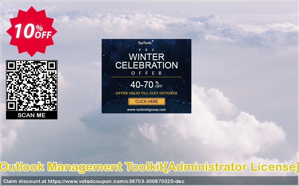 Outlook Management Toolkit/Administrator Plan/ Coupon, discount Promotion code Outlook Management Toolkit[Administrator License]. Promotion: Offer Outlook Management Toolkit[Administrator License] special discount 