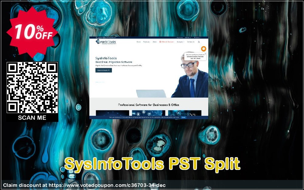 SysInfoTools PST Split Coupon, discount SYSINFODISCOUNT. Promotion: Coupon code for SysInfo tools software