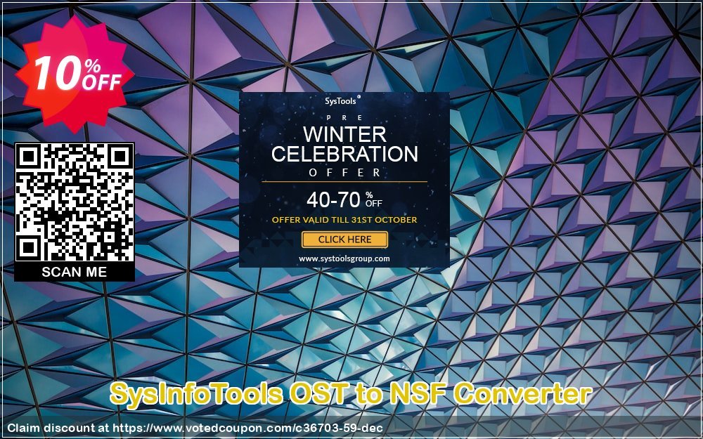 SysInfoTools OST to NSF Converter Coupon Code Apr 2024, 10% OFF - VotedCoupon