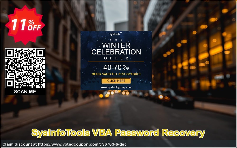 SysInfoTools VBA Password Recovery Coupon Code Apr 2024, 11% OFF - VotedCoupon