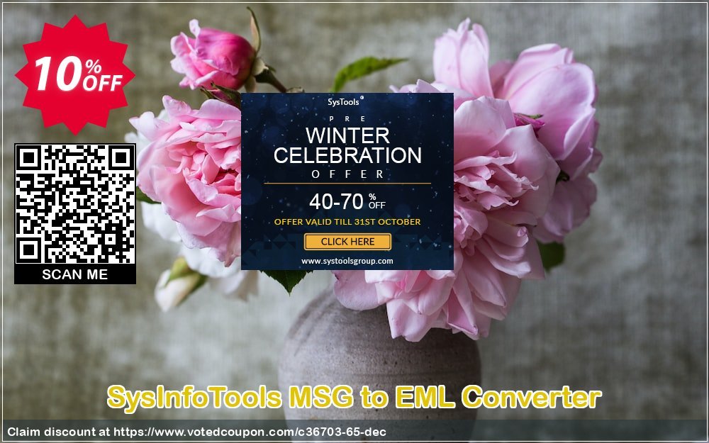 SysInfoTools MSG to EML Converter Coupon Code Apr 2024, 10% OFF - VotedCoupon
