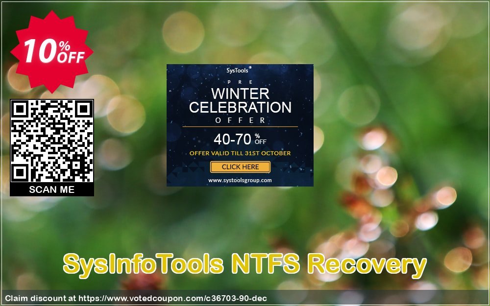 SysInfoTools NTFS Recovery Coupon Code Apr 2024, 10% OFF - VotedCoupon
