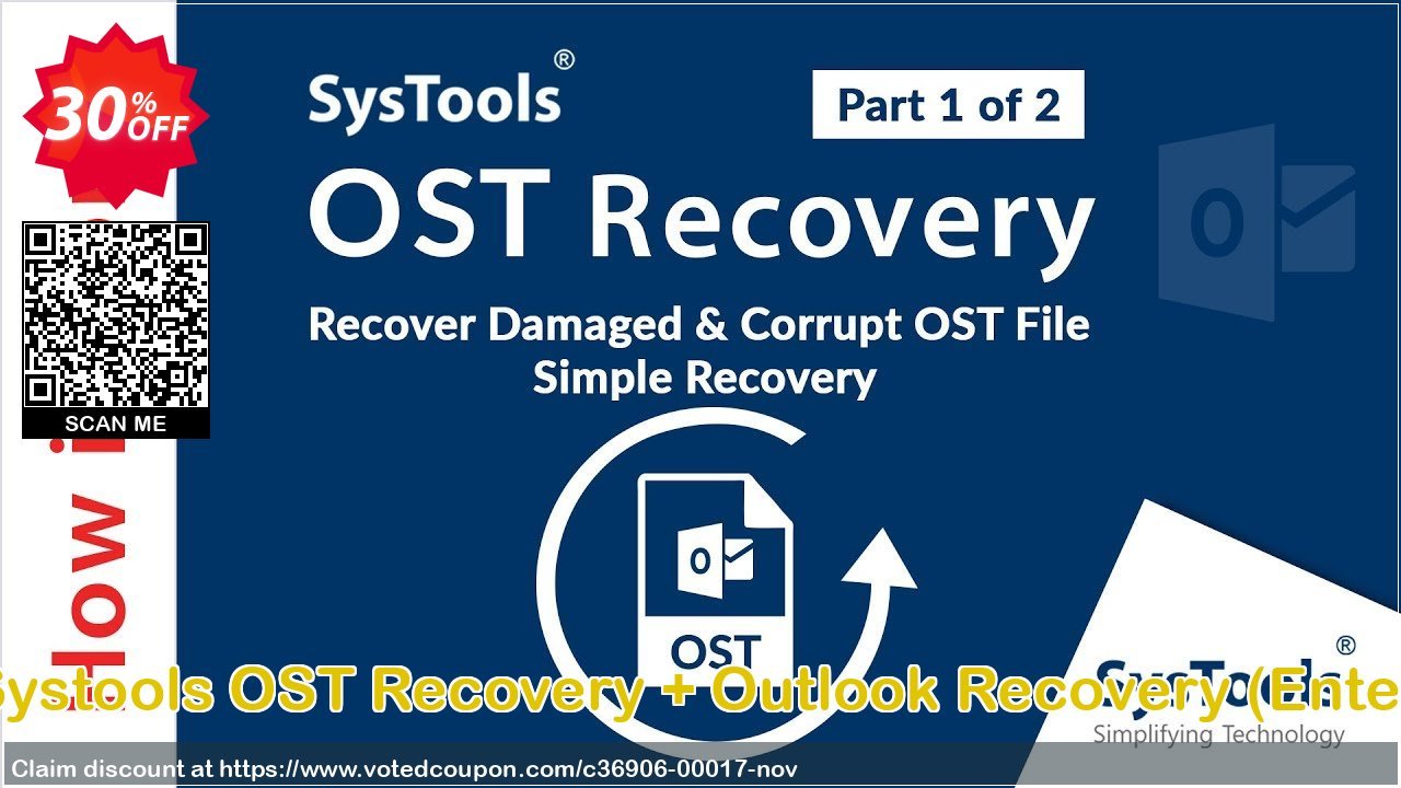 Bundle Offer: Systools OST Recovery + Outlook Recovery, Enterprise Plan  Coupon, discount 25% OFF Bundle Offer: Systools OST Recovery + Outlook Recovery (Enterprise License), verified. Promotion: Awful sales code of Bundle Offer: Systools OST Recovery + Outlook Recovery (Enterprise License), tested & approved