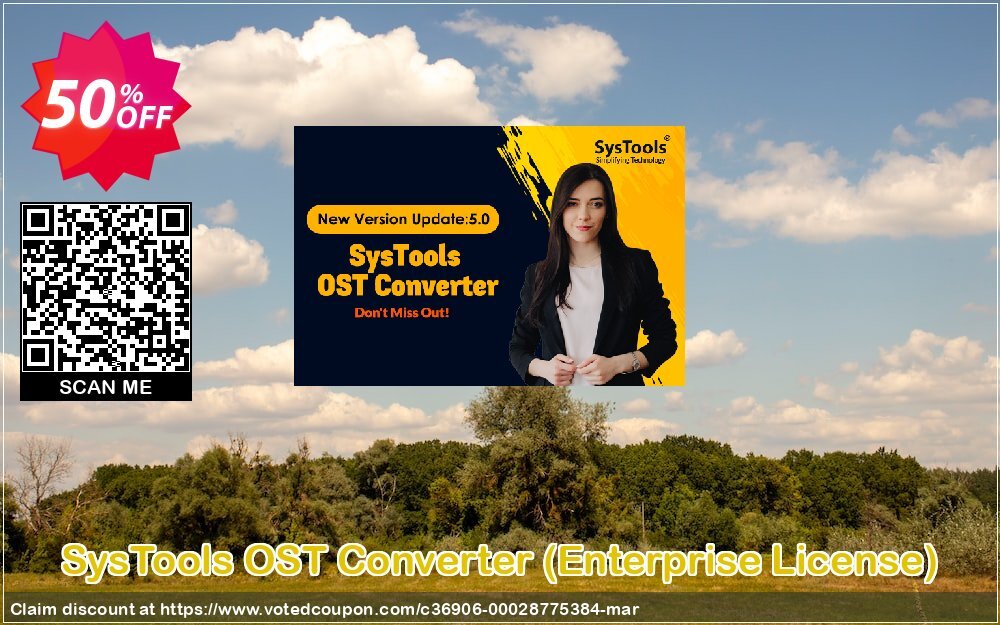 SysTools OST Converter, Enterprise Plan  Coupon, discount 25% OFF SysTools OST Converter (Enterprise License), verified. Promotion: Awful sales code of SysTools OST Converter (Enterprise License), tested & approved