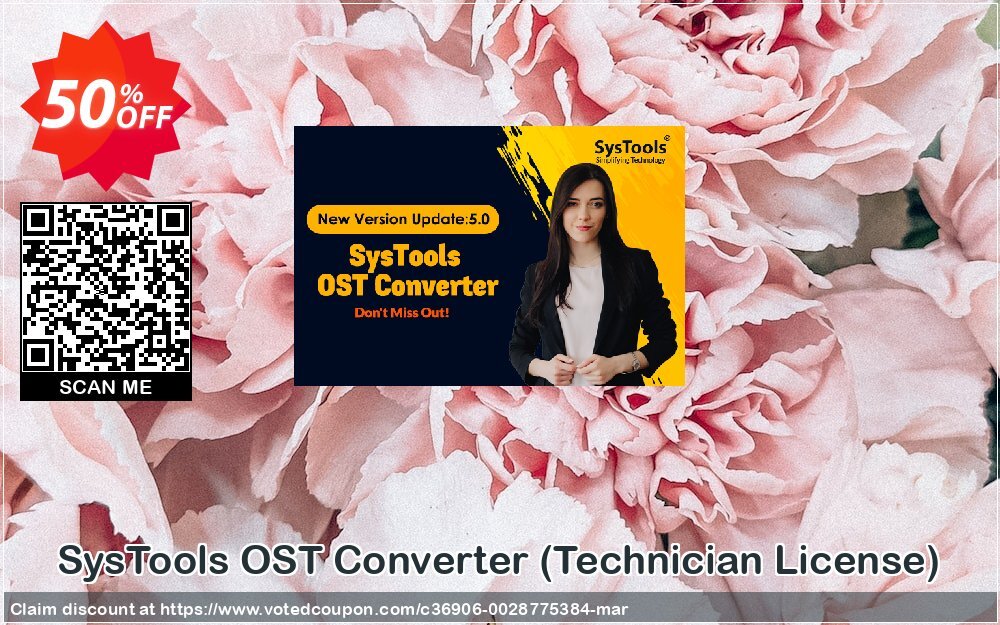 SysTools OST Converter, Technician Plan  Coupon Code May 2024, 50% OFF - VotedCoupon