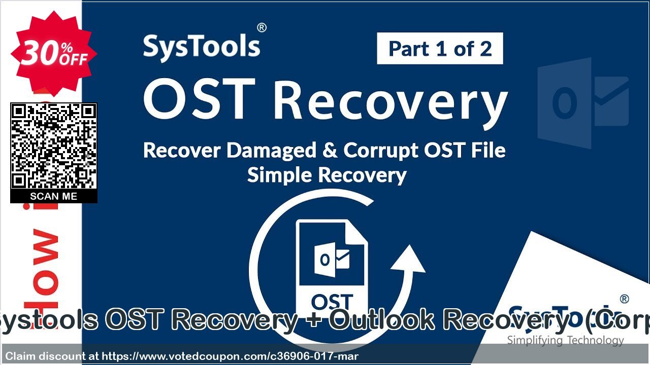 Bundle Offer: Systools OST Recovery + Outlook Recovery , Corporate Plan  Coupon, discount 25% OFF Bundle Offer: Systools OST Recovery + Outlook Recovery  (Corporate License), verified. Promotion: Awful sales code of Bundle Offer: Systools OST Recovery + Outlook Recovery  (Corporate License), tested & approved