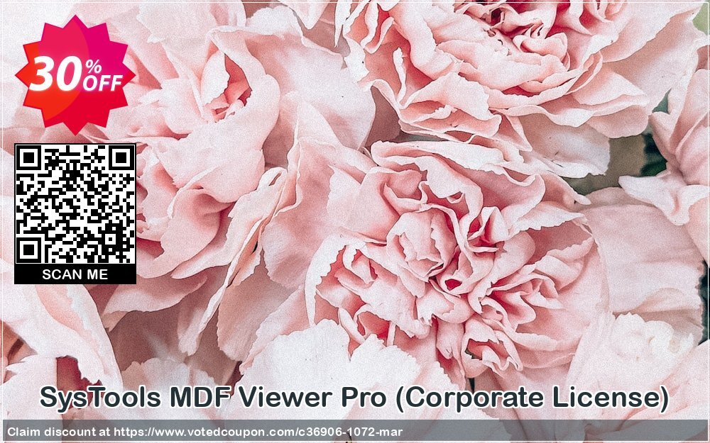 SysTools MDF Viewer Pro, Corporate Plan  Coupon Code Apr 2024, 30% OFF - VotedCoupon