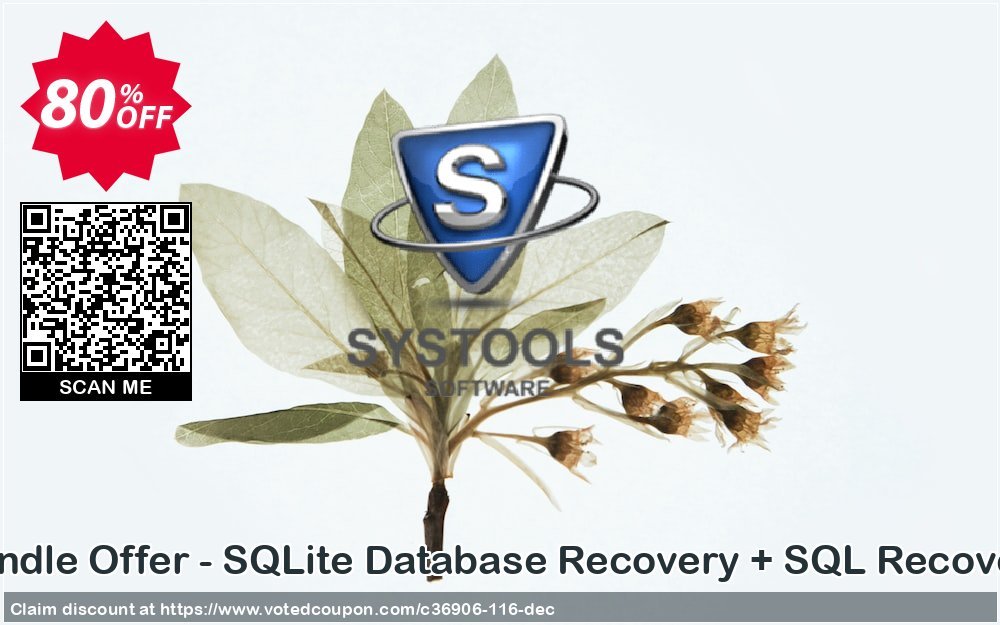 Bundle Offer - SQLite Database Recovery + SQL Recovery Coupon Code Apr 2024, 80% OFF - VotedCoupon