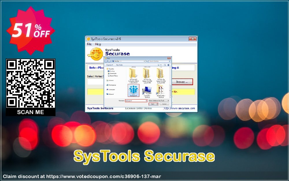 SysTools Securase Coupon Code Apr 2024, 51% OFF - VotedCoupon