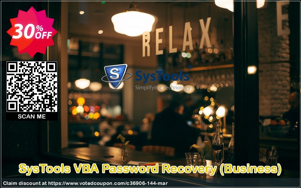 SysTools VBA Password Recovery, Business  Coupon, discount SysTools coupon 36906. Promotion: 