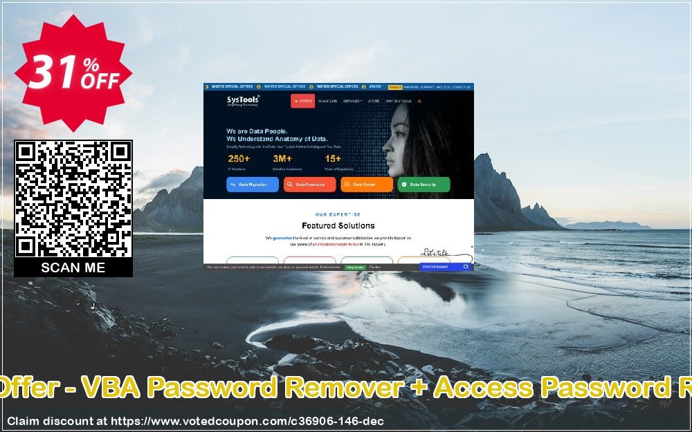 Bundle Offer - VBA Password Remover + Access Password Recovery Coupon, discount SysTools Summer Sale. Promotion: 