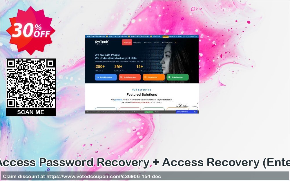 Bundle Offer - Access Password Recovery + Access Recovery, Enterprise Plan  Coupon, discount SysTools coupon 36906. Promotion: 