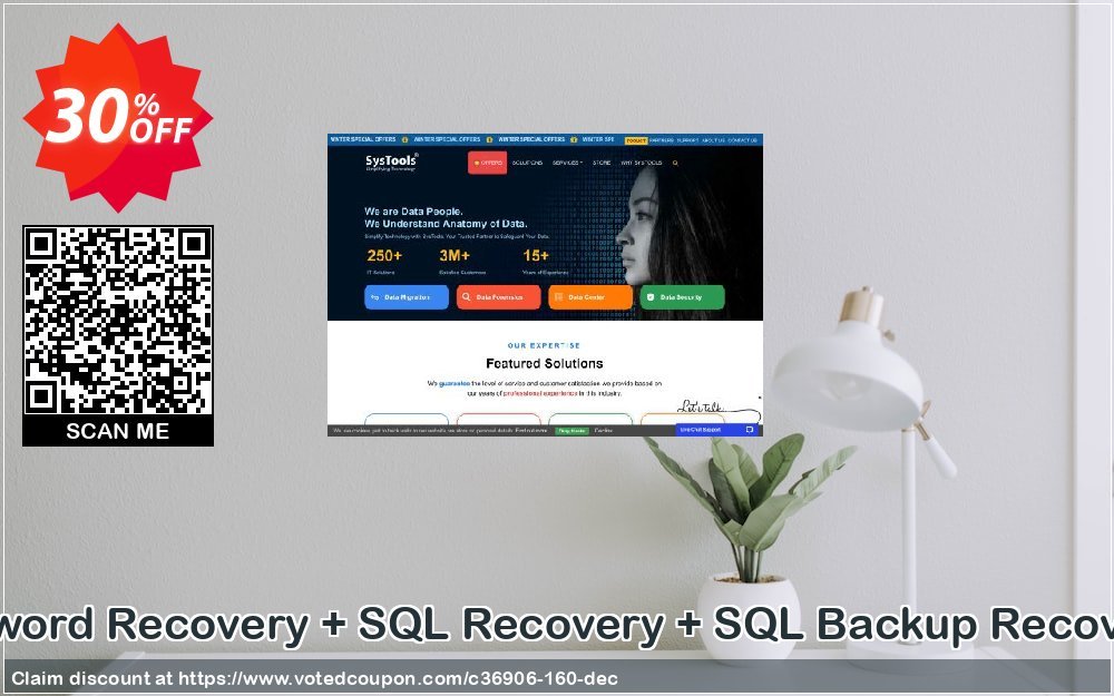 Bundle Offer - SQL Password Recovery + SQL Recovery + SQL Backup Recovery, Enterprise Plan  Coupon, discount SysTools Summer Sale. Promotion: 