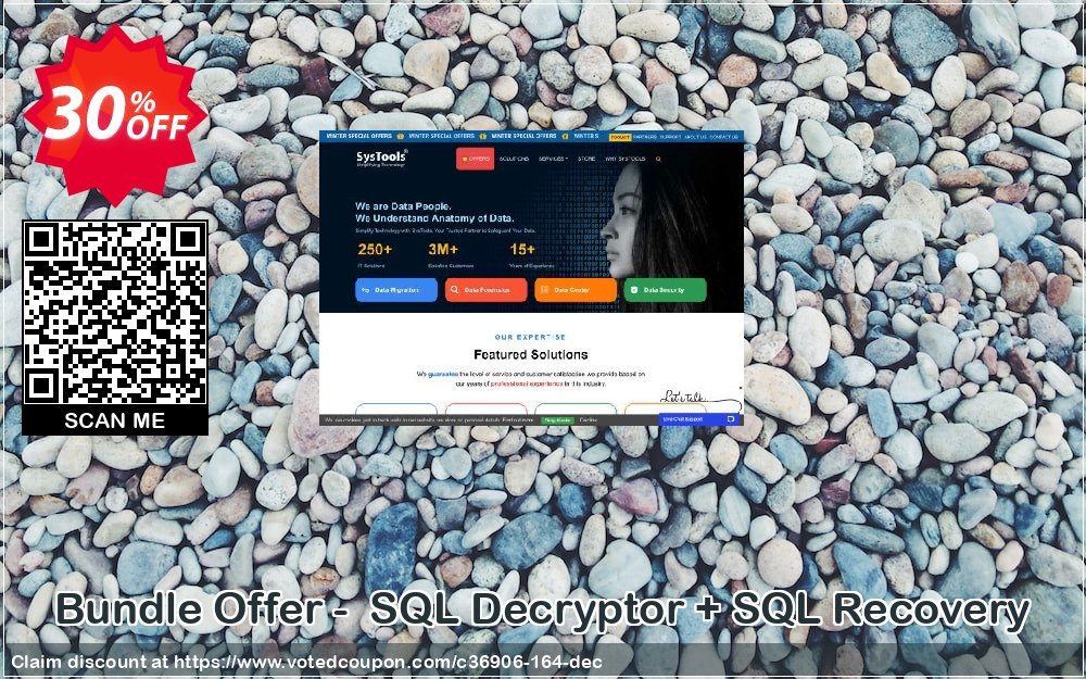 Bundle Offer -  SQL Decryptor + SQL Recovery Coupon, discount SysTools Summer Sale. Promotion: 