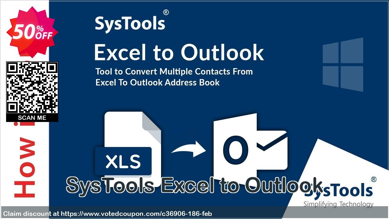 SysTools Excel to Outlook Coupon, discount SysTools Summer Sale. Promotion: 