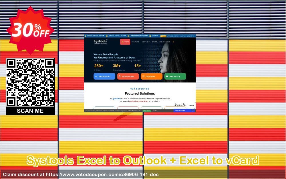 Systools Excel to Outlook + Excel to vCard Coupon Code Apr 2024, 30% OFF - VotedCoupon