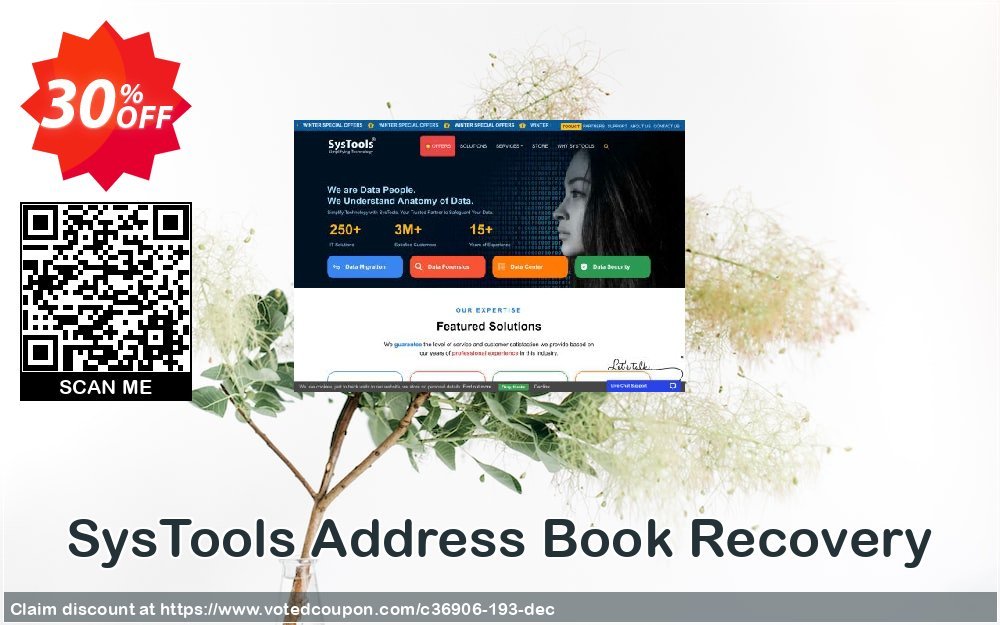 SysTools Address Book Recovery Coupon Code Apr 2024, 30% OFF - VotedCoupon