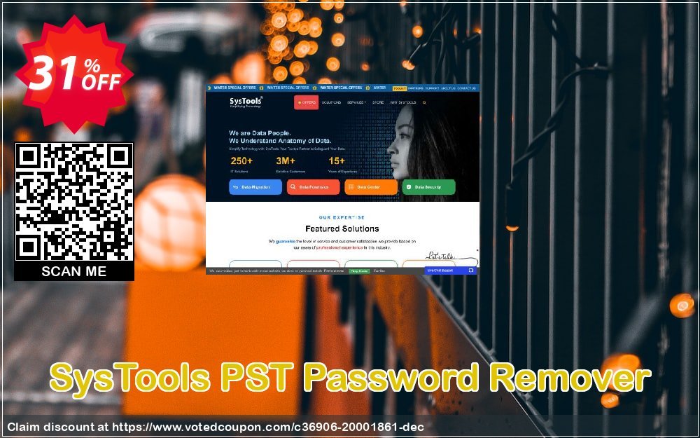SysTools PST Password Remover Coupon Code May 2024, 31% OFF - VotedCoupon