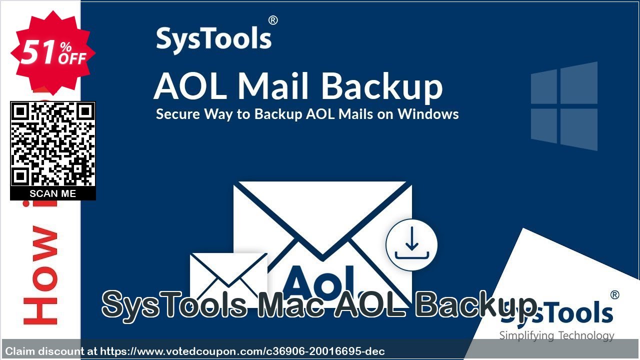 SysTools MAC AOL Backup Coupon Code Apr 2024, 51% OFF - VotedCoupon