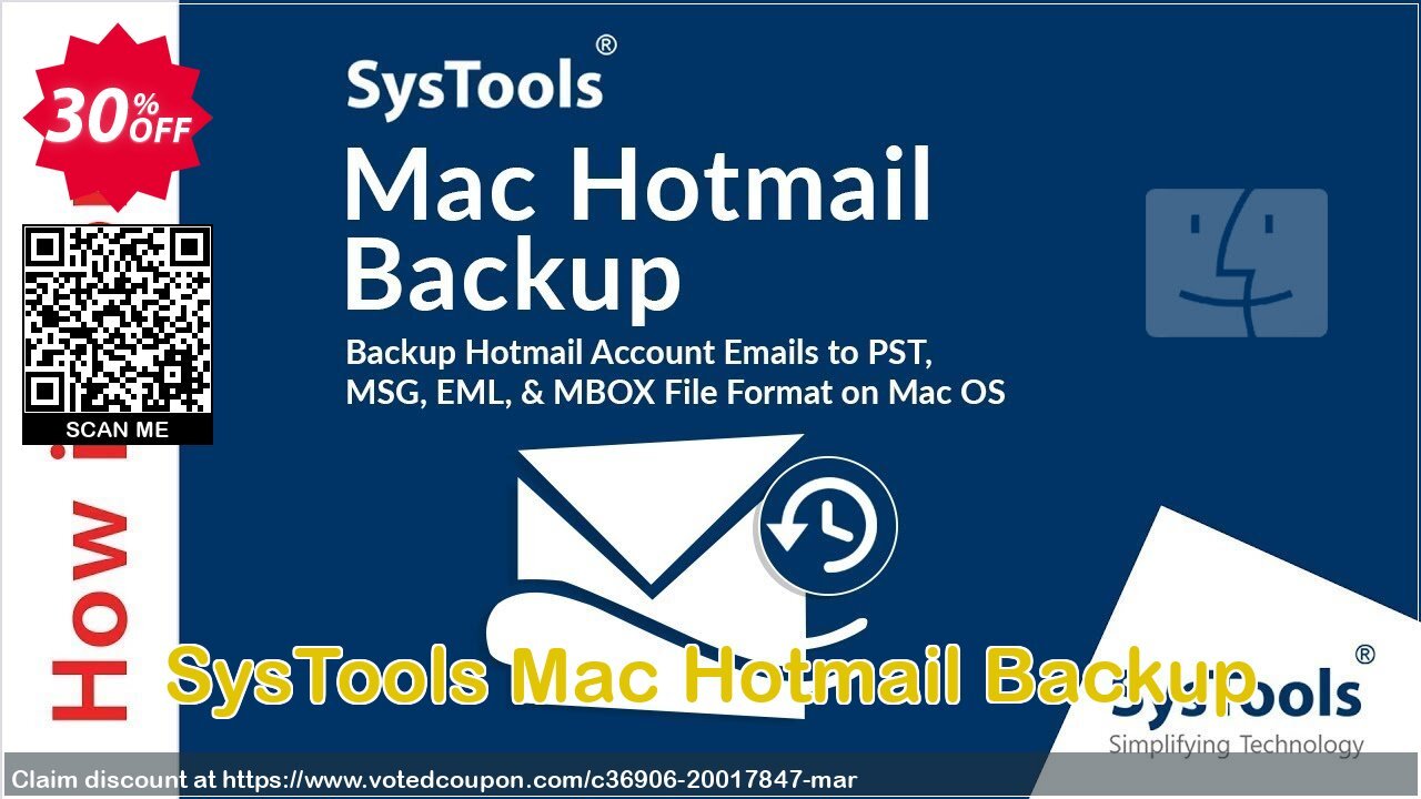 SysTools MAC Hotmail Backup Coupon Code May 2024, 30% OFF - VotedCoupon